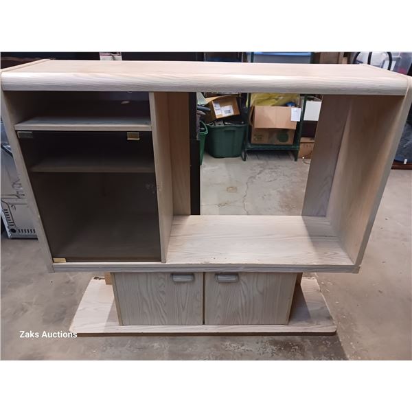 Entertainment Unit - See Pictures for Condition - Measures 53"x16"x48"