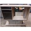Image 1 : Entertainment Unit - See Pictures for Condition - Measures 53"x16"x48"