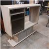 Image 2 : Entertainment Unit - See Pictures for Condition - Measures 53"x16"x48"