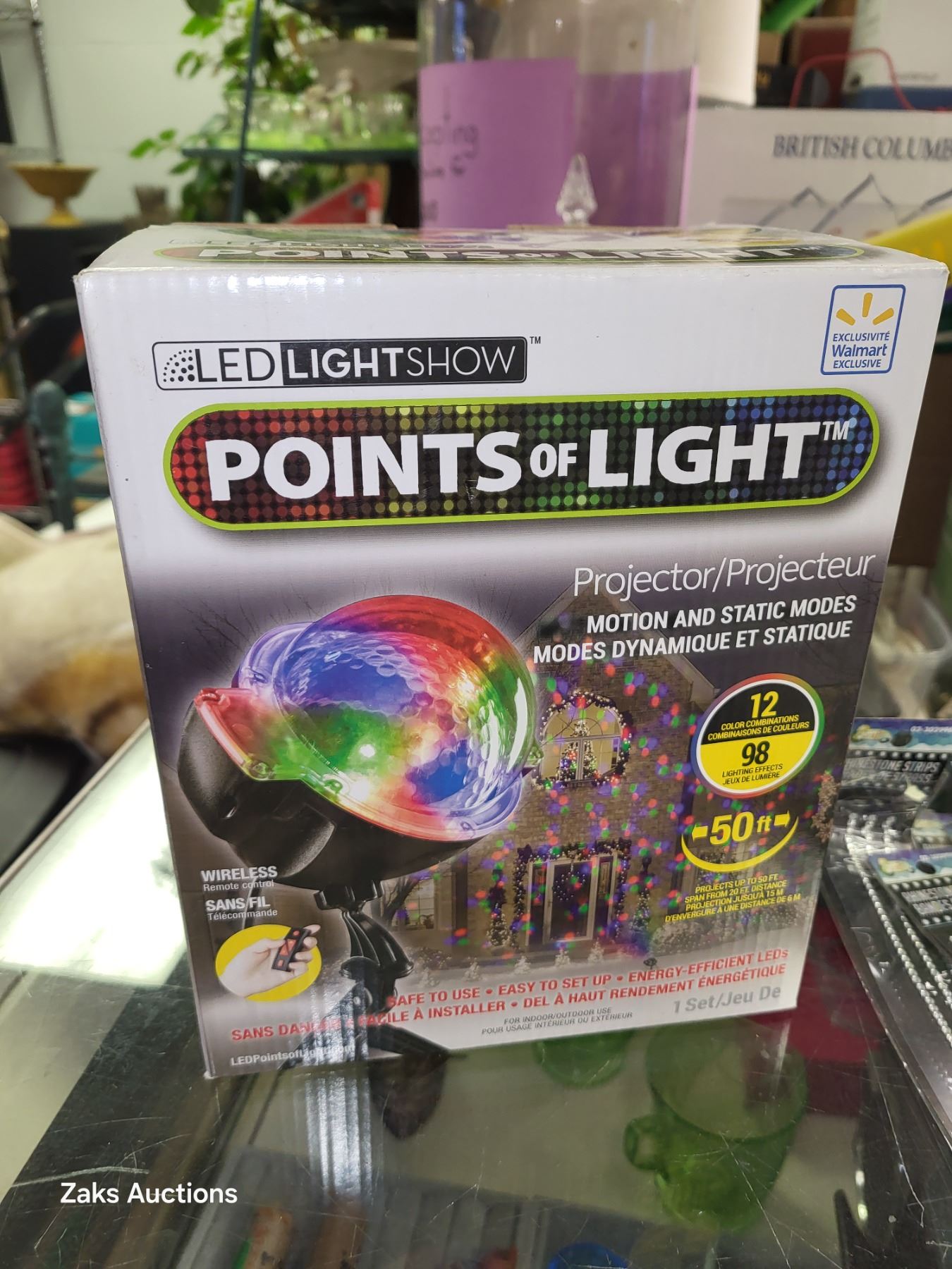LED Light Show Points of Light Projector - Motion and Static Modes