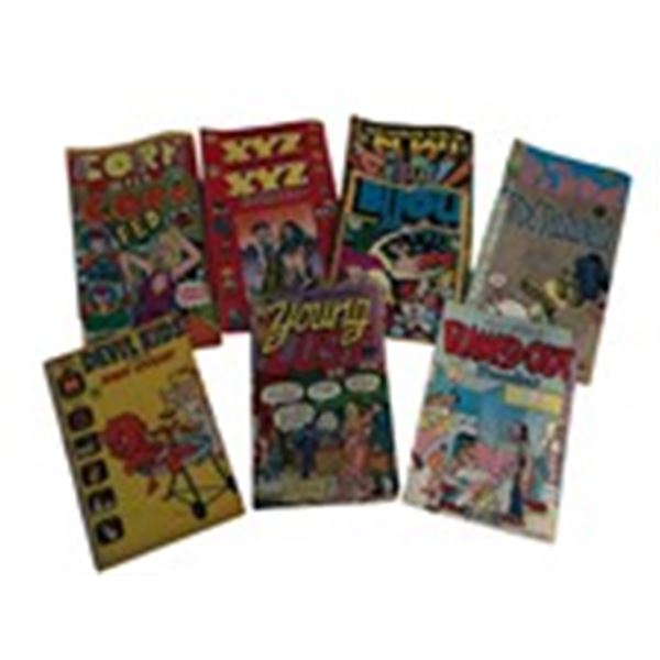 Corn Fed, Flamed Out Funnies, Young Lust, Devil Kids and more Collection of Adult Comics
