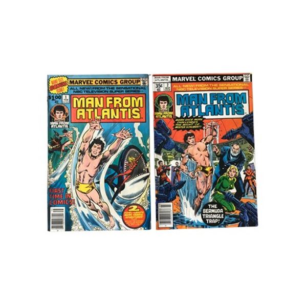 Man from Atlantis #1 and #2 (1977) Comics