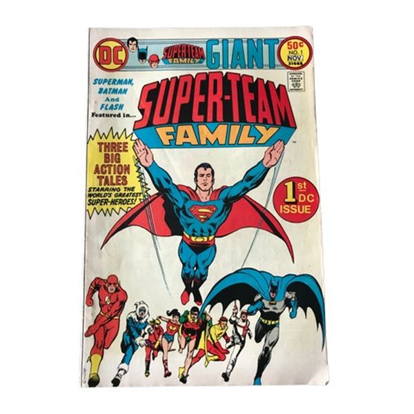 1975 Super-Team Family #1 Comic
