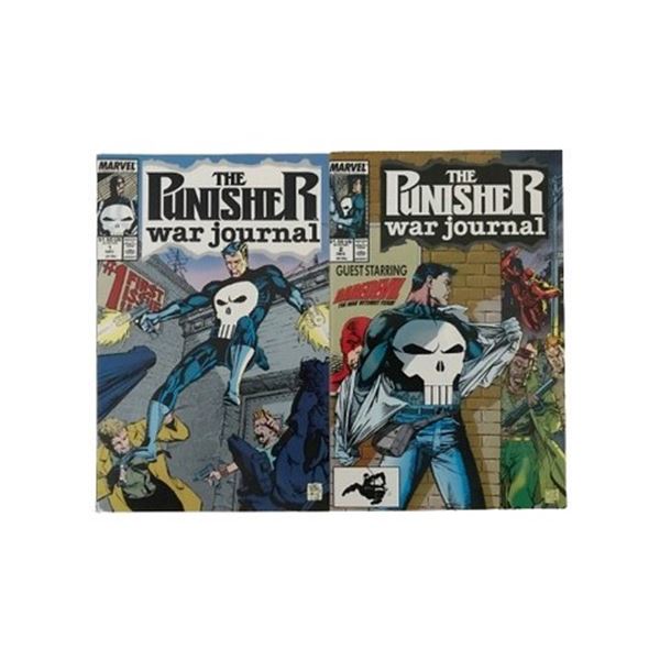 Punisher War Journal #1 & #2 Comics