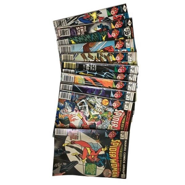 Spider-Woman (issues #1 - 9, 19 & 20) 1978 Comics Collection