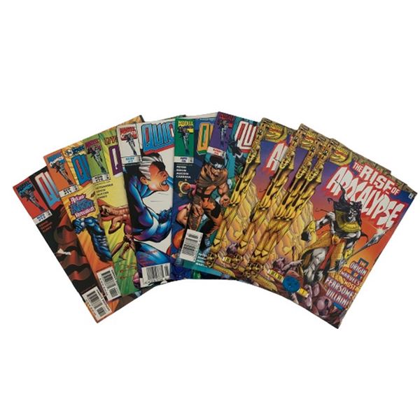 1990s The Rise of Apocalypse & Quicksilver Comics Lot