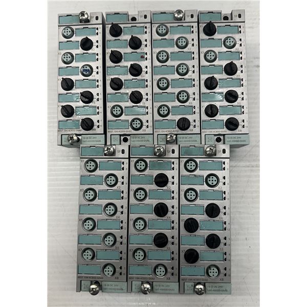 Lot of (7) Siemens #141-4BH00-0AA0 Modules