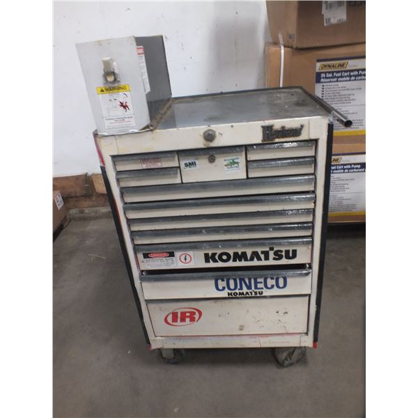 Metal Tool Box On Wheels