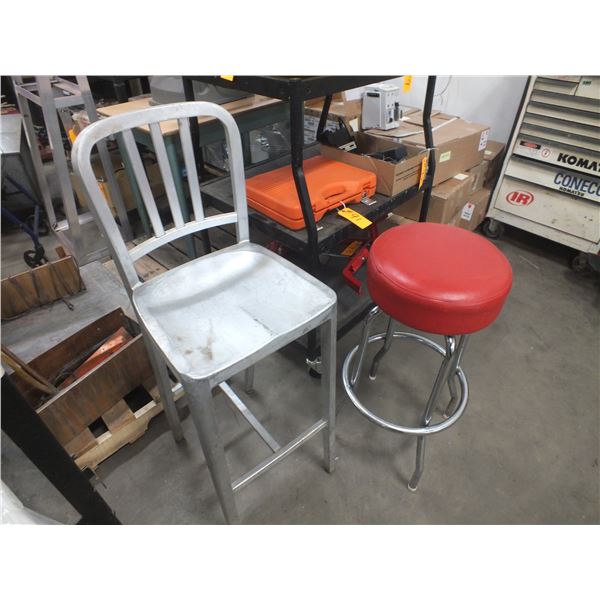 1 Chair & 1 Stool