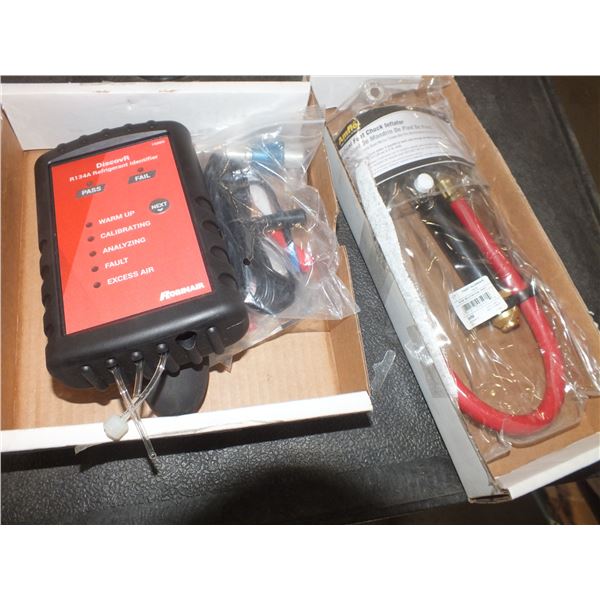 Air Chuck & Robinair DiscovR R134A Refrigerant Identifier