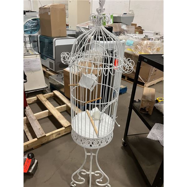 Stand Up Bird Cage