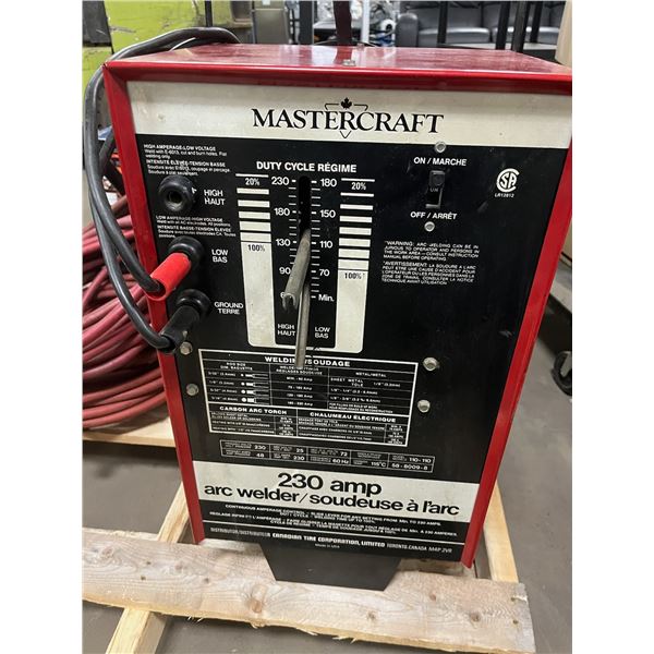Mastercraft Arc Welder