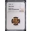 Image 1 : 1935 LINCOLN CENT NGC MS-67 RD