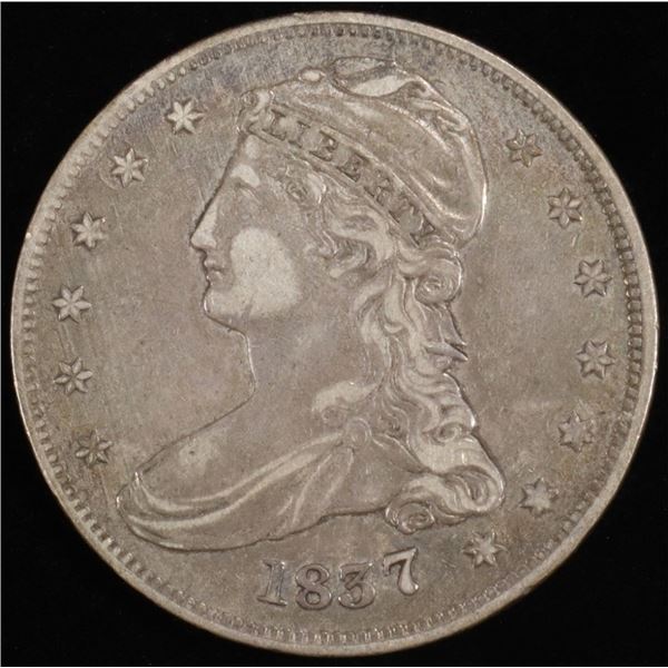 1837 BUST HALF DOLLAR XF