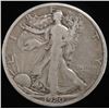 Image 1 : 1920-D WALKING LIBERTY HALF VG