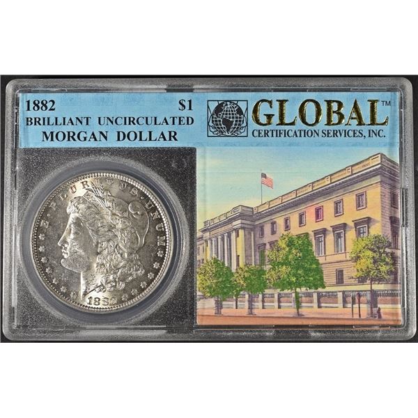 1882 MORGAN DOLLAR CH BU