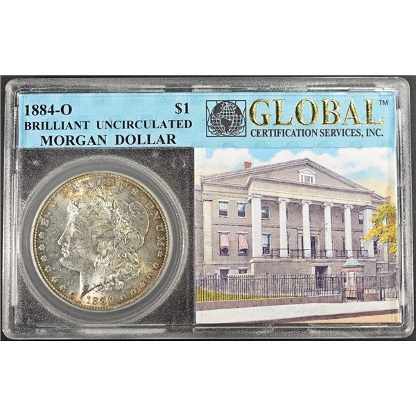 1884-O MORGAN DOLLAR CH BU