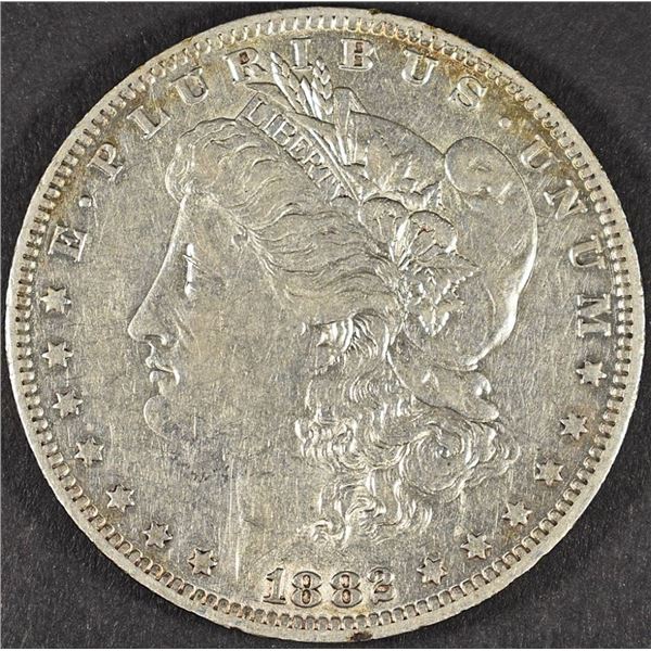 1882-O/S MORGAN DOLLAR XF/AU