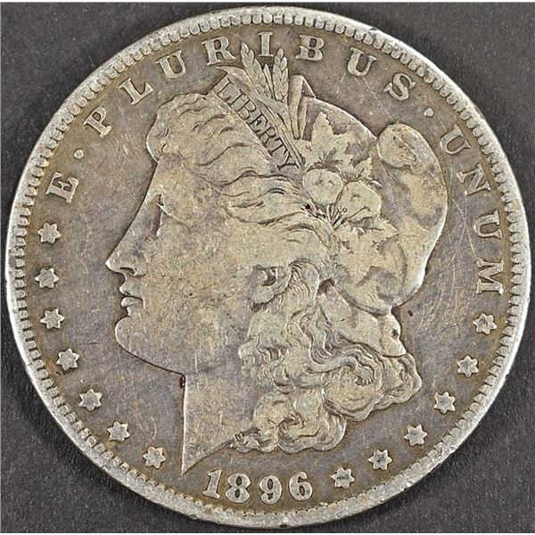 1896-S MORGAN DOLLAR FINE