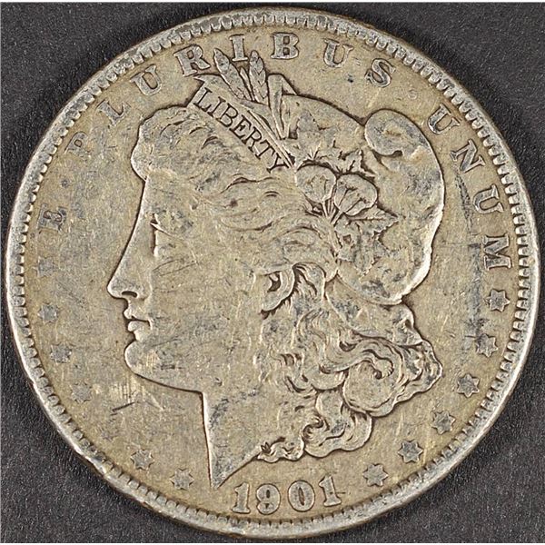 1901 MORGAN DOLLAR VF