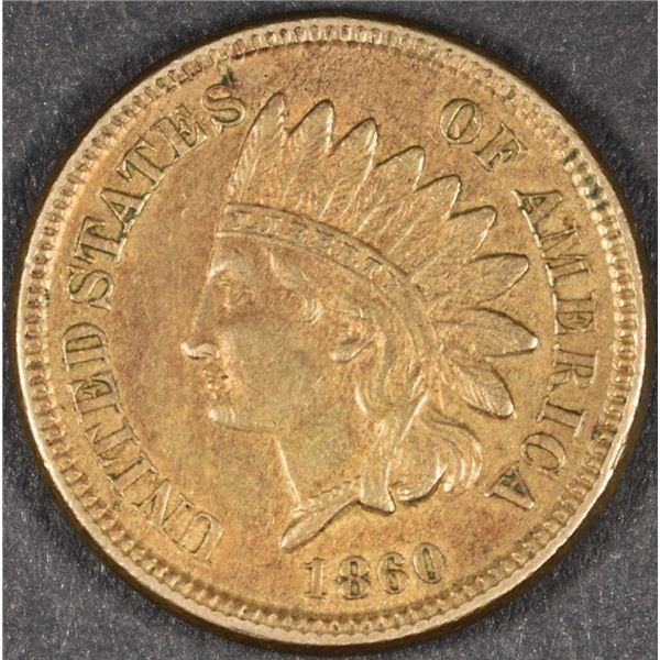 1860 INDIAN CENT AU