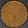 Image 1 : 1874 INDIAN CENT XF