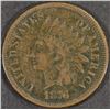 Image 1 : 1876 INDIAN CENT FINE