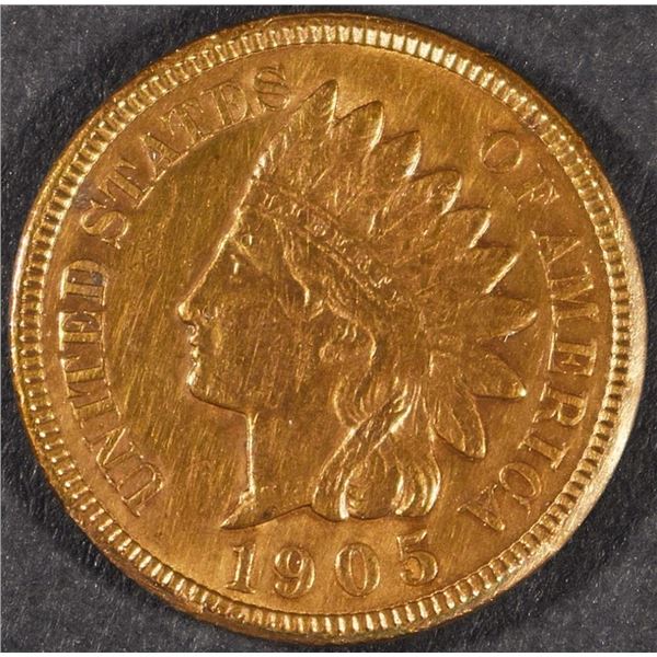 1905 INDIAN CENT BU RED
