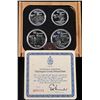 Image 1 : 1976 CANADIAN OLYMPIC  STERLING SILV PR 4-COIN SET