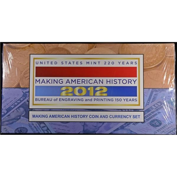 2012 MAKING AMER HIST COIN & CURRENCY SET