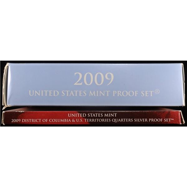 2009 US PROOF & SILVER QUARTERS PROOF SETS