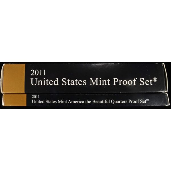 2011 US PROOF SET & QTRS PROOF SET