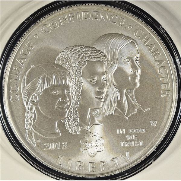 2013 US MINT GIRL SCOUTS OF THE USA 100 YEARS