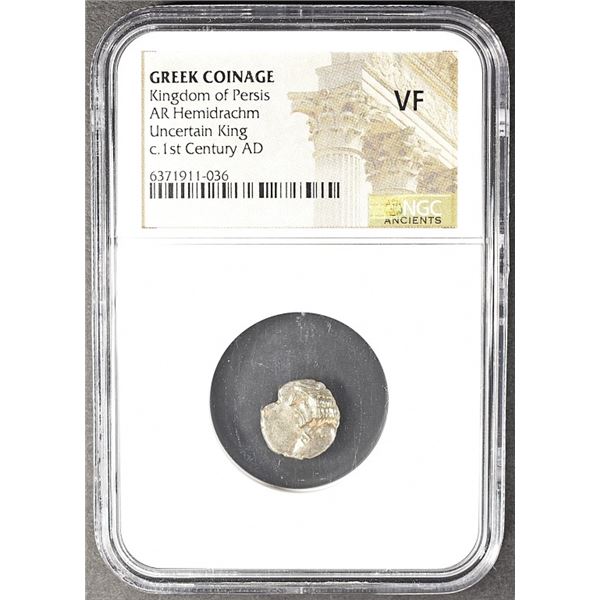 c. 1ST CENTURY AD AR HEMIDRACHM NGC VF