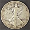 Image 1 : 1917-S REV. WALKING LIBERTY HALF DOLLAR F/VF