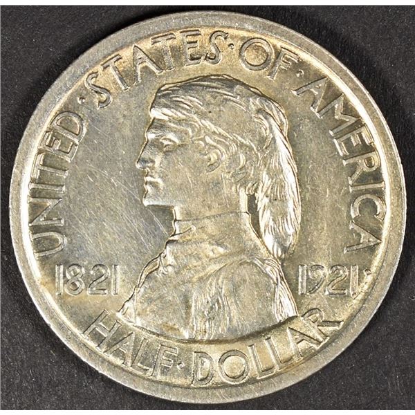 1921 MISSOURI COMMEM HALF DOLLAR CH/GEM BU