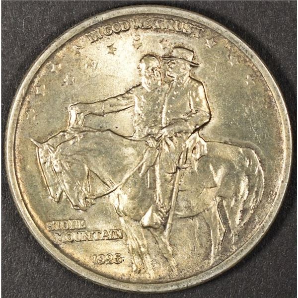 1925 STONE MOUNTAIN COMMEM HALF DOLLAR CH/GEM BU