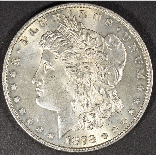 1878 7TF REV 78 MORGAN DOLLAR CH BU
