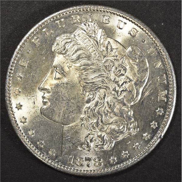 1878-S MORGAN DOLLAR CH BU
