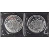 Image 1 : (2) 1oz SILVER MERRY CHRISTMAS