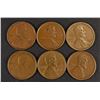 Image 1 : 6 EARLY DATE LINCOLN CENTS
