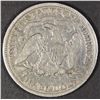 Image 2 : 1873 ARROWS HALF DOLLAR VG