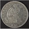 Image 1 : 1875-S SEATED LIBERTY HALF DOLLAR VG