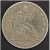 Image 1 : 1877-S SEATED LIBERTY HALF DOLLAR VG