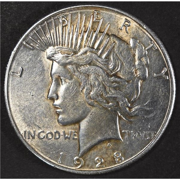 1928 S PEACE DOLLAR XF
