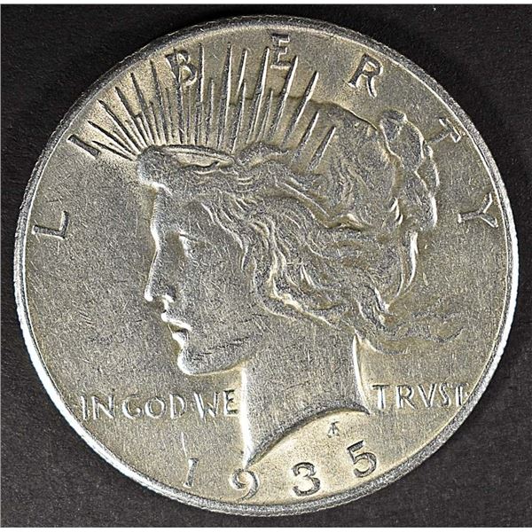 1935 PEACE DOLLAR XF/AU