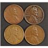 Image 1 : 4 EARLY DATE LINCOLN CENTS