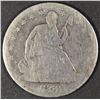 Image 1 : 1862-S SEATED LIBERTY HALF DOLLAR G4