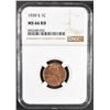 Image 1 : 1939-S LINCOLN CENT MS66RD NGC