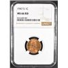 Image 1 : 1947-S LINCOLN CENT MS66RD NGC